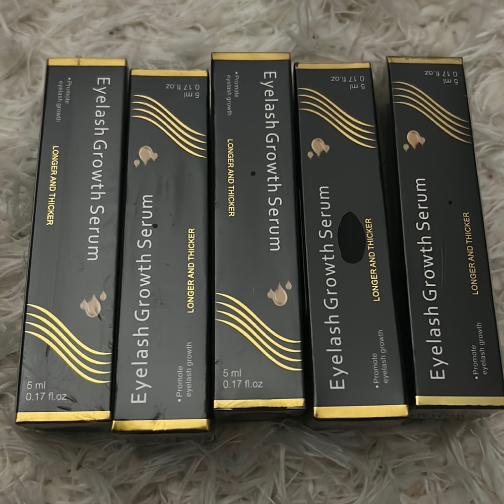 Never used eyelash serums selling each not all together
